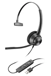 Гарнітура комп'ютерна Poly моно On-ear EncorePro 310 USB-A всеспрямований чорний (767G1AA)