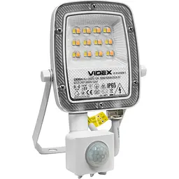 Світлодіодний прожектор Videx F5 10W з датчиком руху і освітленості White (VL-F5-010CW-S) [174691] - мініатюра 8
