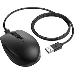 Мишка бездротова HP 710 Rechargeable Silent, 7 кн., up to 3000 dpi чорна - мініатюра 8