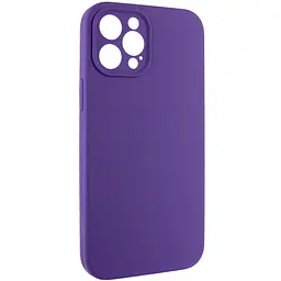 Чохол Silk Full Camera Protective (AA) NO LOGO для Apple iPhone 12 Pro (6.1") Фіолетовий / Amethyst - мініатюра 2
