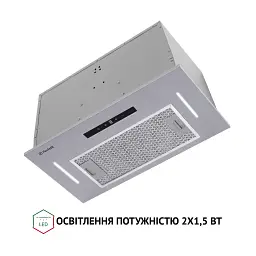 Витяжка повновбудована Perfelli BIS 5653 I 1000 LED - мініатюра 6