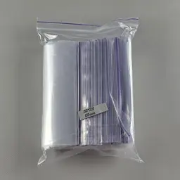 Пакети Zip-Lock прозорі 15x22 см, 100 шт, 50 мкм, поліетиленові пакети із застібкою - мініатюра 3