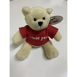 Іграшка м'яка ведмежа I Love You