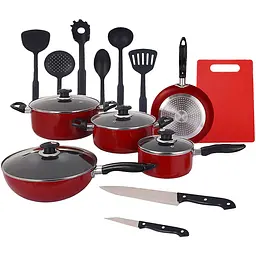 Набор посуды Bravo Chef, 18 предметов, (BC-6102-18)