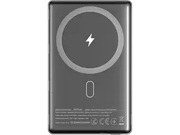 Зовнішній акумулятор (Power Bank) Sigma mobile X-power SI05A7QL-MAG 5000mAh 20W Grey - мініатюра 3