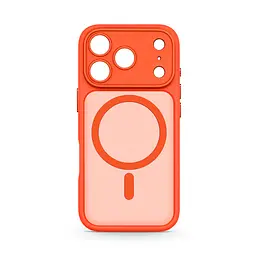 Чехол для Apple iPhone 17 Pro, Lush MagCase, оранжевый, противоударная панель-накладка из TPU и PC, полупрозрачный чехол с MagSafe (с магнитом), с защитой камеры, поддержка беспроводной зарядки, защита всего корпуса, ArmorStandart (ARM87492)