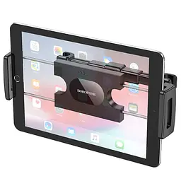 Автотримач для планшета Borofone BH101 Airy (headrest) Black - мініатюра 5