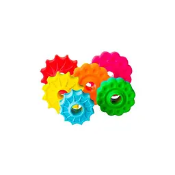 Розвивальна іграшка Fat Brain Toys Пірамідка гвинтова тактильна SpinAgain (F110ML) - мініатюра 3