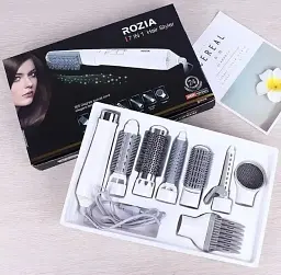 Фен-щітка Rozia HC-8110 7в1 500 Вт мульти стайлер з іонізацією для укладання та завивки волосся - мініатюра 7