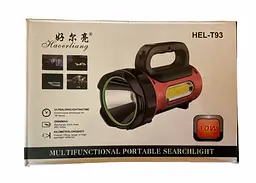 Ліхтар на сонячних батареях HEL-T93 (LM+COB білий та червоний) + Powerbank + microUSB (3+4 режими) - мініатюра 7