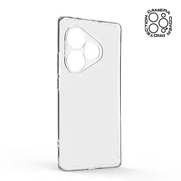 Прозрачный чехол для Realme GT Neo 6 5G/GT Neo 6 SE 5G/GT 6T 5G/GT 6 5G с защитой камеры, тонкий, силиконовый, бесцветный, ударопрочный, противоударный бампер с закрытой камерой, ArmorStandart (ARM77892) - мініатюра 2
