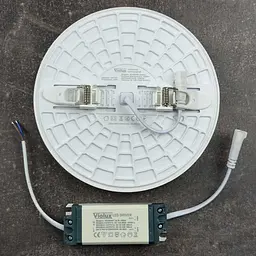 Світильник LED даунлайт Violux ADAMANT 24W 4200K круг IP20 чорний ( 100190 ) - мініатюра 4