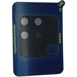 Захисне скло на камеру DK 3D Color Glass для Realme Narzo 50A black