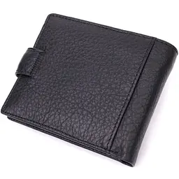 Чоловічий гаманець зручного розміру ST Leather 22471 чорний - мініатюра 6