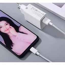 Мережевий зарядний пристрій Xiaomi HyperCharge 67W + Cable USB-A - USB-C (BHR9465EU) [132390] - мініатюра 6