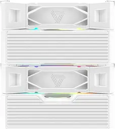 Кулер для процесора MONTECH NX600 ARGB White (NX600 ARGB (W)) - мініатюра 7