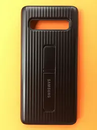 Чохол оригінальний із підставкою Official Protective Rugged Standing Cover G977 EF-RG977CBEGRU для Samsung Galaxy S10 5G (6.7") - мініатюра 6