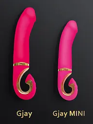 Вібратор Gvibe Gjay Mini 19 см (рожевий) - мініатюра 10