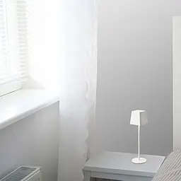 Лампа настільна акумуляторна Cozy у скандинавському стилі 5 Вт 5200mA 2402 Біла - мініатюра 2