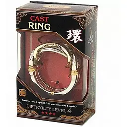 Головоломка Huzzle Ring (Ринг) Cast Puzzle 4 зірки 473791 - мініатюра 3