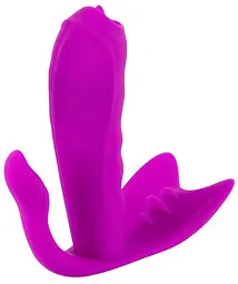 Вібратор Javida Licking Panty Vibe, 11 см (рожевий) - мініатюра 5