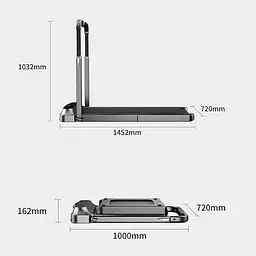 Бігова доріжка Kingsmith WalkingPad R2 Black (TRR2FB) [105661] - мініатюра 9