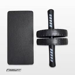 Ролик для пресу EasyFit BLM подвійний чорний - мініатюра 7