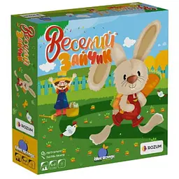 Настільна гра Rozum Веселий Зайчик (Happy Bunny) (укр.) (R018UA)