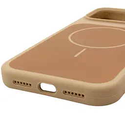 Чохол Epik Silk Duo Color (AA) NO LOGO with Magnetic Fit для Apple iPhone 17 Pro Max / 18 Pro Max (6.9") Desert Gold - мініатюра 6