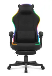 Крісло Cabro C502 LED Black тканина - мініатюра 3