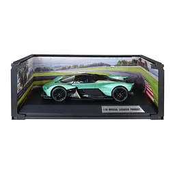Автомодель - ASTON MARTIN VALKYRIE (зелений, 1:18) TechnoDrive 250938AMVKSG - мініатюра 3