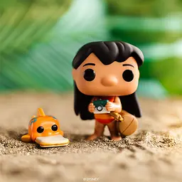 Ігрова фігурка Funko Pop! Ліло та Стіч Ліло з рибкою 9.6 см (55621) - мініатюра 4