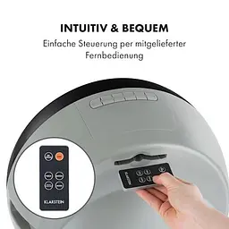 Мобільний вентилятор Klarstein Whirlwind 3 в 1 1600 м³/г 90 Вт (10031487) - мініатюра 7