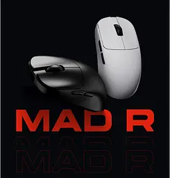 Безпровідна миша VXE MAD R MAJOR+ PAW3950 Wireless 8K, Біла - мініатюра 7