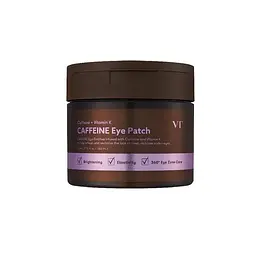 Кофеїнові патчі для очей VT Cosmetics Caffene Eye Patch 60 шт