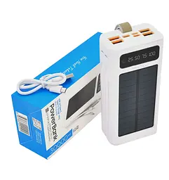 Повербанк ACL PW90, 30000 mAh Solar TypeC + Lighting білий - мініатюра 2