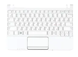 Клавіатура для ноутбука Samsung (N210) White, (White TopCase) - мініатюра 2