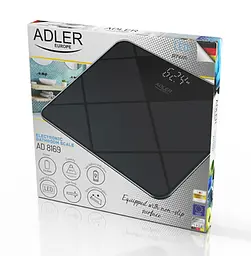 Ваги підлогові Adler AD 8169 - max 180 кг з загартованого скла - мініатюра 6
