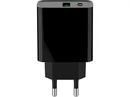 Мережевий зарядний пристрій Gembird 20 W Black (TA-UC-PDQC20-01-BK) - мініатюра 4