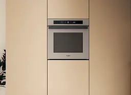Whirlpool Духовий шафа електричний, 73л, A+, дисплей, конвекція, телескопічні напрямні, бежевий - мініатюра 3