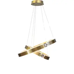 Led люстра кільця Art BX5001/40+60 GD