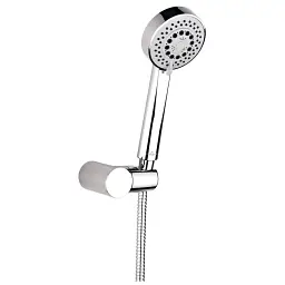Комплект душовий Cersanit Lano S951-022 з настінним тримачем Хром 30412