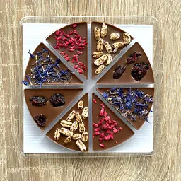 Шоколад подарунковий ChocoPizza молочний мікс 100 г - мініатюра 2