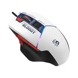 Мишка A4Tech Bloody W95 Ultra USB White/Black (4711421002325) - мініатюра 3