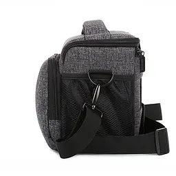 Сумка до фотоапарата Nikon D + дощовик Сірий із чорним (IBF058SB1) - мініатюра 3