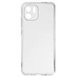 Прозрачный чехол для Xiaomi Redmi A1 с защитой камеры, тонкий, силиконовый, бесцветный, ударопрочный, противоударный бампер с закрытой камерой, ArmorStandart (ARM62823)