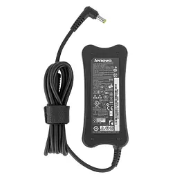 Блок живлення для ноутбука Lenovo 19V, 3.42A, 65W, 5.5x2.5mm, Bone Shape, L-подібний роз'єм, Black (без кабеля !)