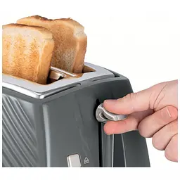 Тостер Russell Hobbs Groove Grey 26392-56 - мініатюра 6