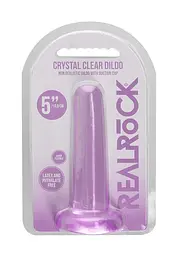 Фалоімітатор Realrock Dildo фіолетовий 13,5 см