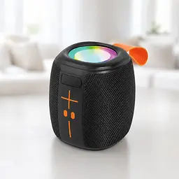 Колонка Bluetooth KTS-2310 / Акустика з Bluetooth / Акумуляторна колонка з LED підсвічуванням